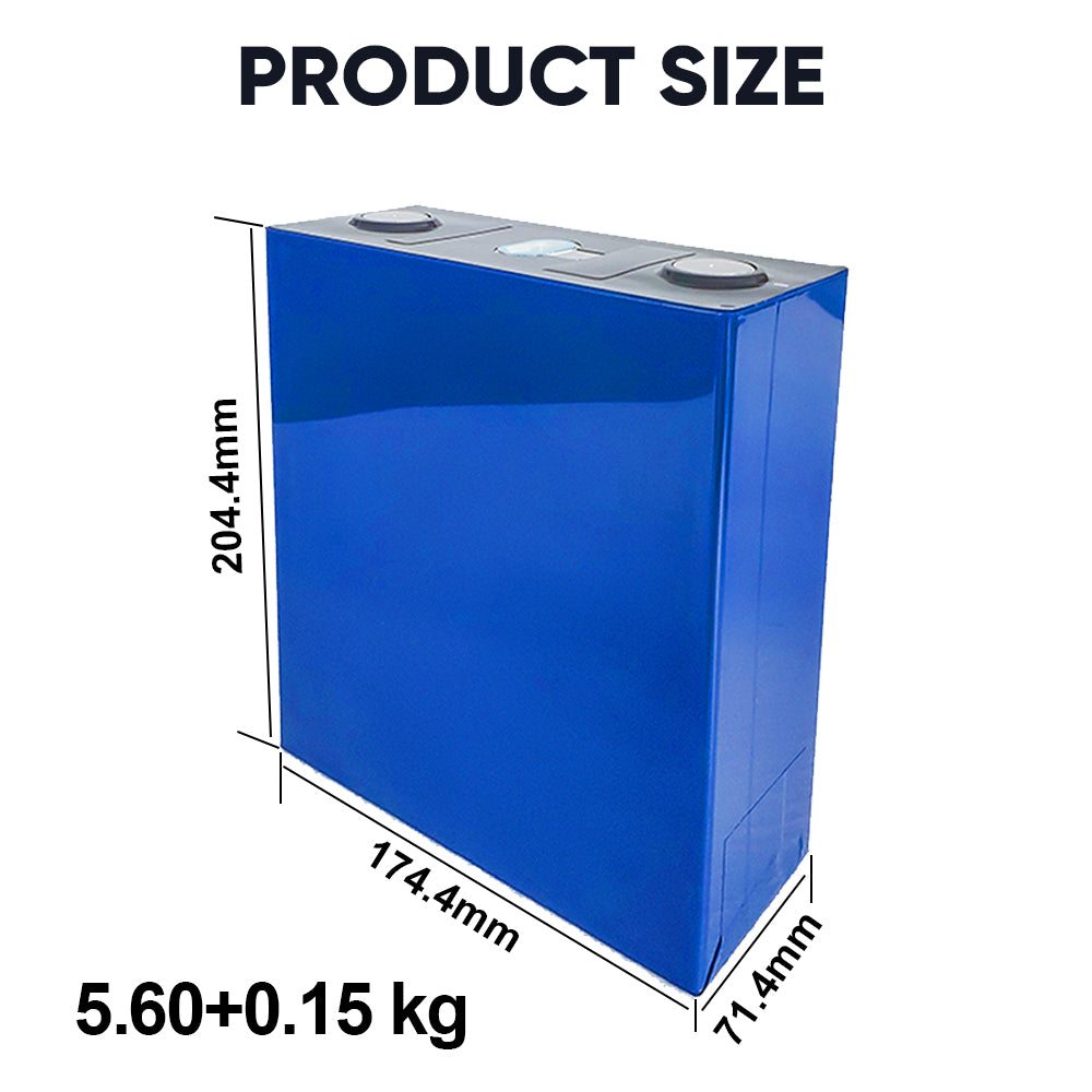 CALB 314Ah 3.2V LiFePO4 Battery Cell For Solar Storage System