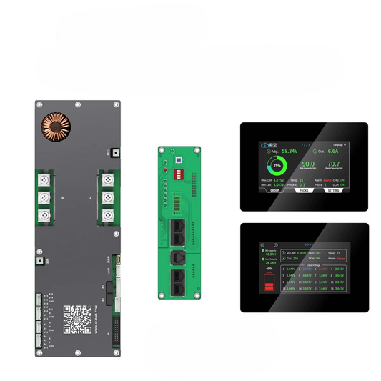 51.2V DIY Battery Kit for 280Ah–314Ah LiFePO4 Cells with JK Smart BMS