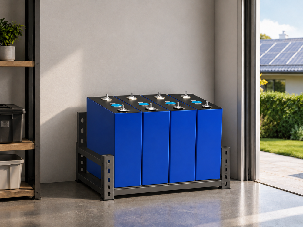 Grade A LiFePO4 battery cells for home energy storage and DIY battery projects