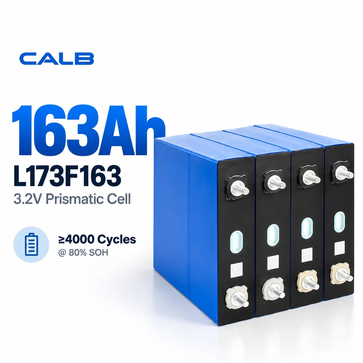 CALB 163Ah 3,2V LiFePO4-Batteriezelle der Güteklasse A für 12V 24V 48V DIY-Akkupacks