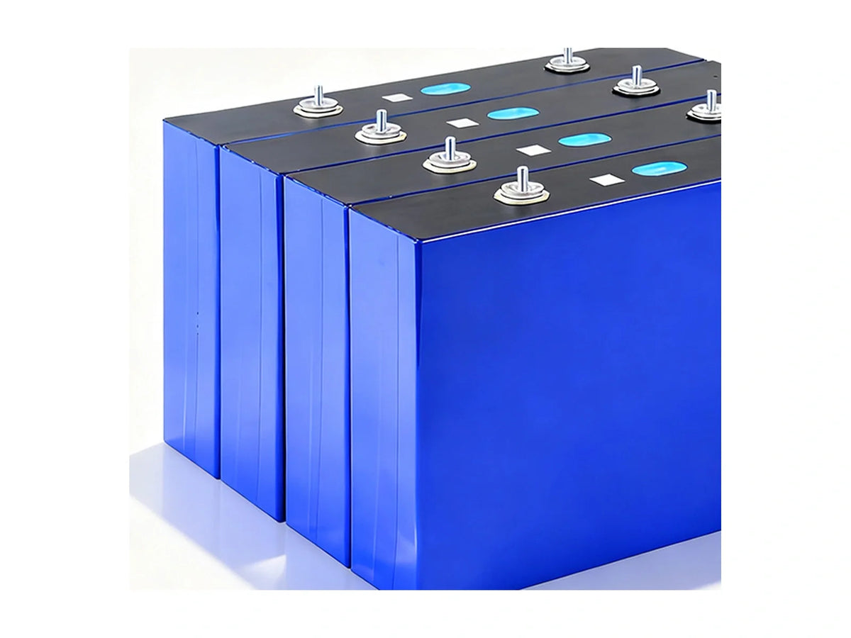 EVE MB56 628Ah blue prismatic LiFePO4 cells with threaded terminals