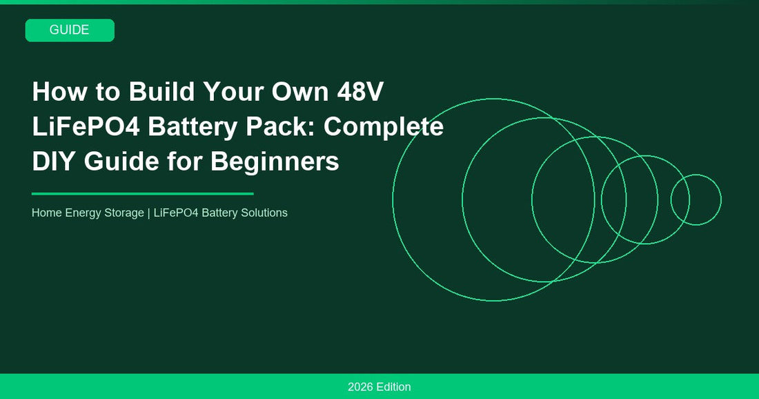 How to Build Your Own 48V LiFePO4 Battery Pack: Complete DIY Guide for Beginners