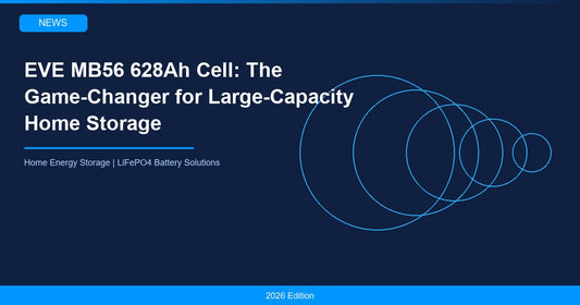 EVE MB56 628Ah Cell: The Game-Changer for Large-Capacity Home Storage in 2026