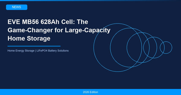 EVE MB56 628Ah Cell: The Game-Changer for Large-Capacity Home Storage in 2026