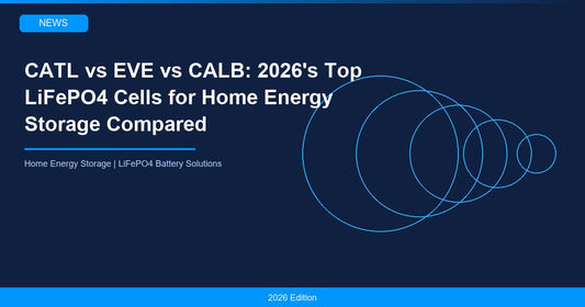 CATL vs EVE vs CALB: 2026's Top LiFePO4 Cells for Home Energy Storage Compared