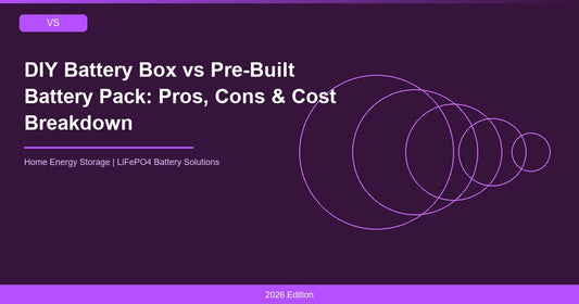 DIY Battery Box vs Pre-Built Battery Pack: Pros, Cons & Cost Breakdown