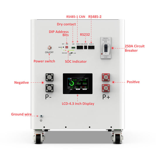 32kWh 51.2V628AH DIY Battery Box For Solar System