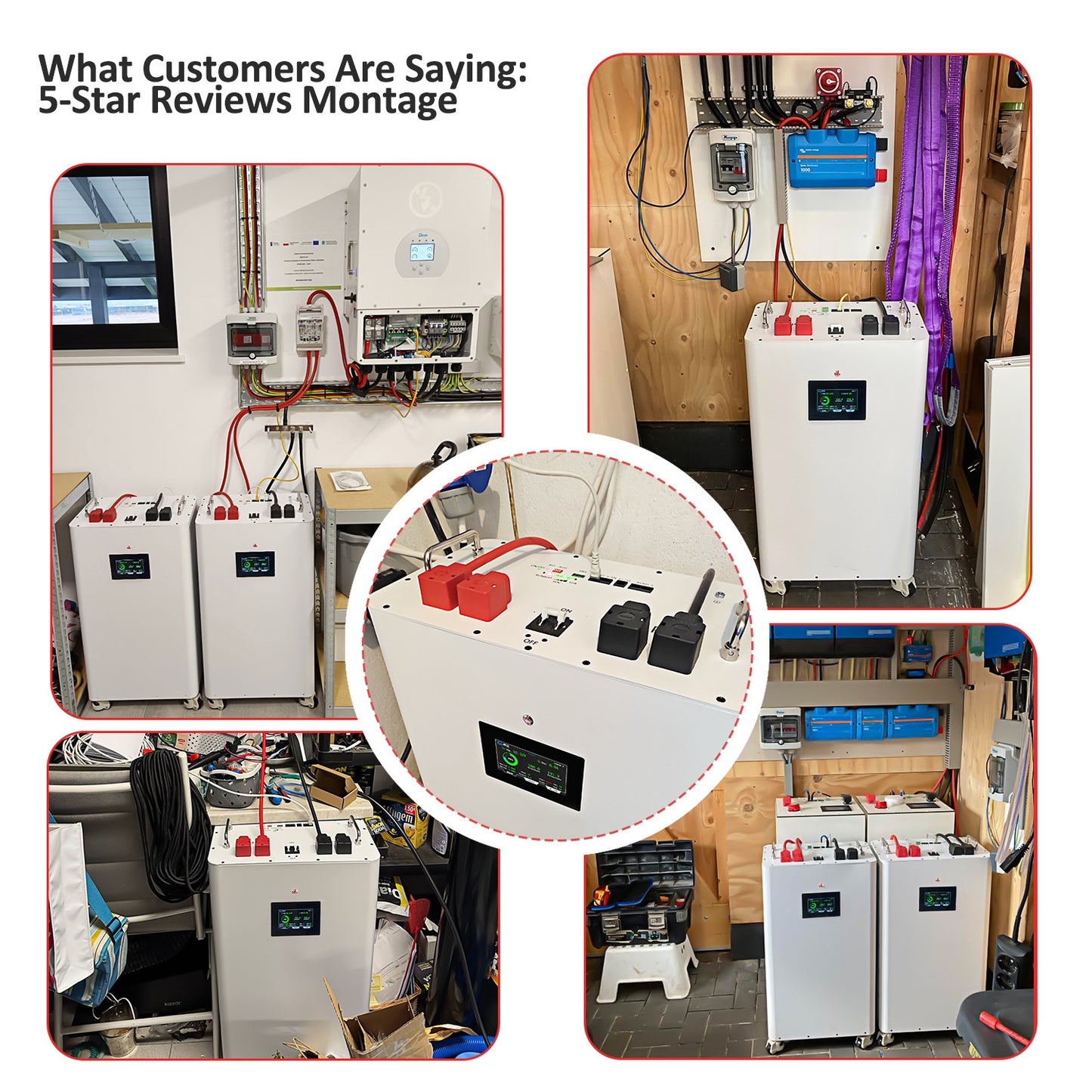 Pre-assembled 51.2V 330Ah 16.9KWh LifePO4 Battery Pack with JK BMS for Home Solar Storage
