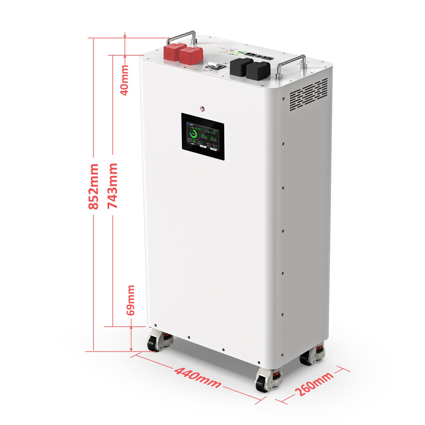 Pre-assembled 51.2V 330Ah 16.9KWh LifePO4 Battery Pack with JK BMS for Home Solar Storage