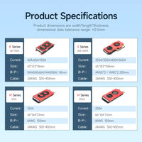 Daly Smart BMS 16S 48V 100A-300A with Bluetooth for Golf Cart Home Solar System