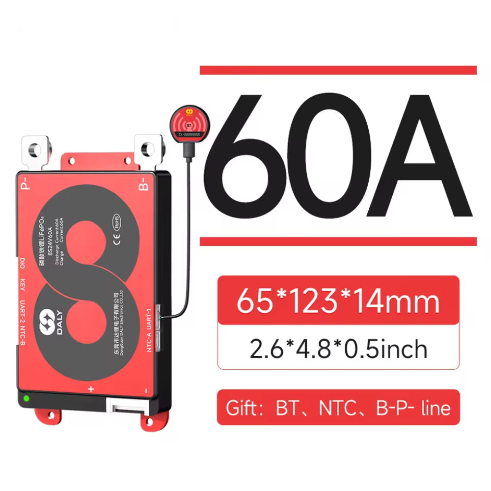 Daly Smart BMS 4S 12V 40A 100A 150A 200A 250A for LiFePO4 Battery