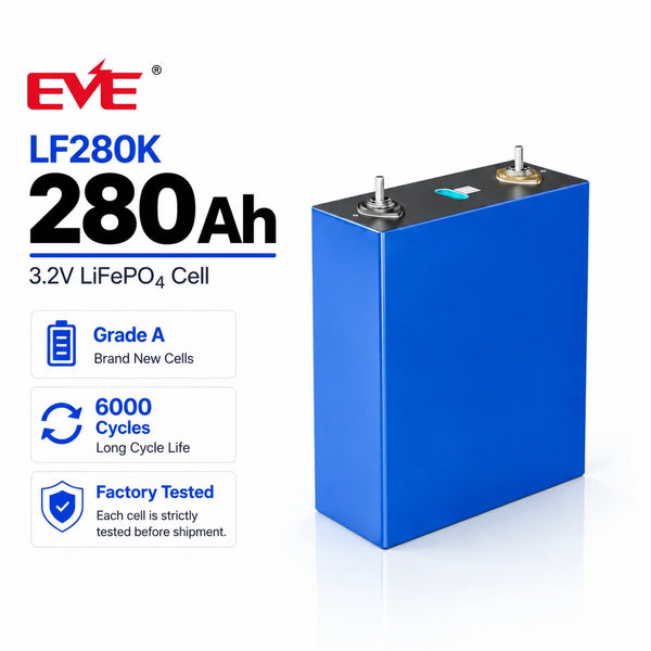EVE LF280K 280Ah 3.2V LiFePO4 Battery Cell