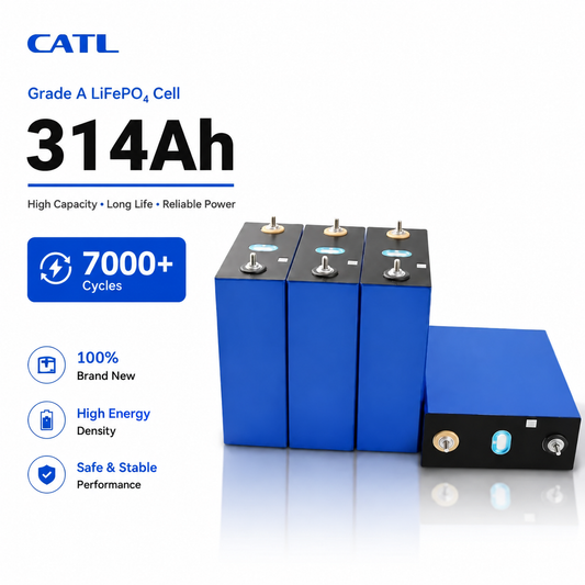 CATL 314Ah 3.2V LiFePO4 Battery Cell 48V Home Solar System EU Stock