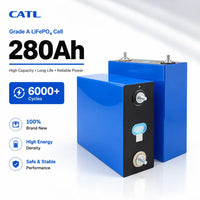 CATL 280Ah 3.2V Grade A LiFePO4 Prismatic Battery Cell For Solar Storage