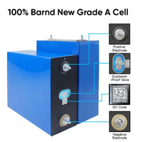CATL 280Ah 3.2V Grade A LiFePO4 Prismatic Battery Cell For Solar Storage