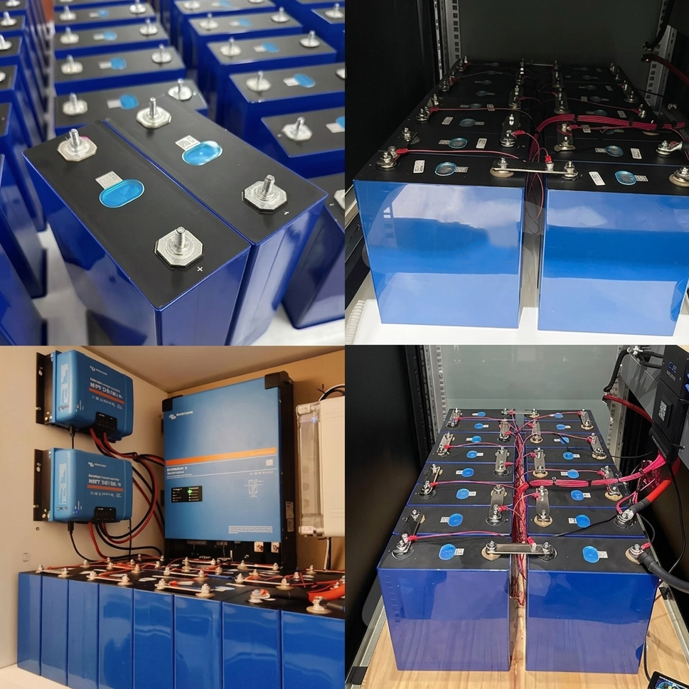 EVE 3.2V 334Ah LiFePO4 Battery Grade A Prismatic Lithium Cell for RV Marine Solar Home Energy Storage