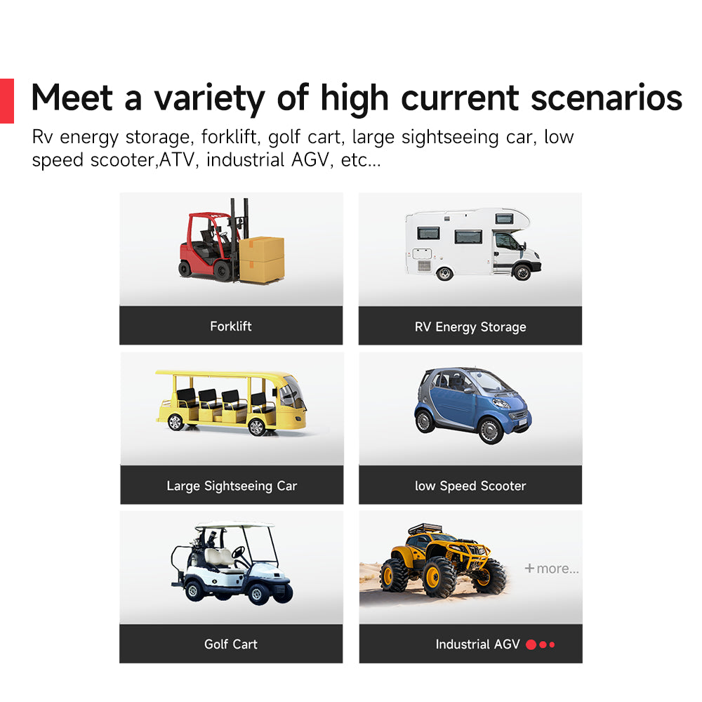 Daly Smart BMS 4S 8S 16S 300A 400A 500A with Bluetooth LiFePO4 Battery Protection Board for Golf Cart, Forklift, Marine